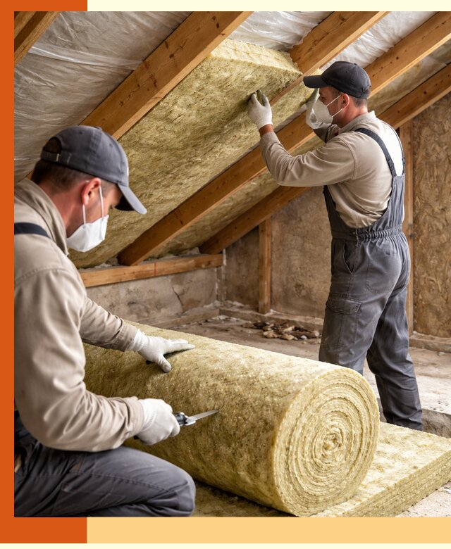 Утепление чердака минватой быстро и качественно в Кондопоге
