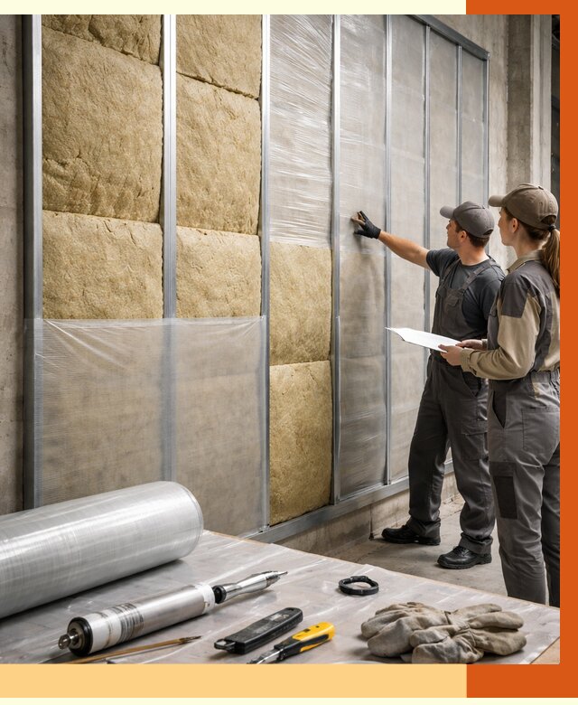 Утепление склада химсырья в Кондопоге от 4568 руб. под ключ | ТепломастерКнп