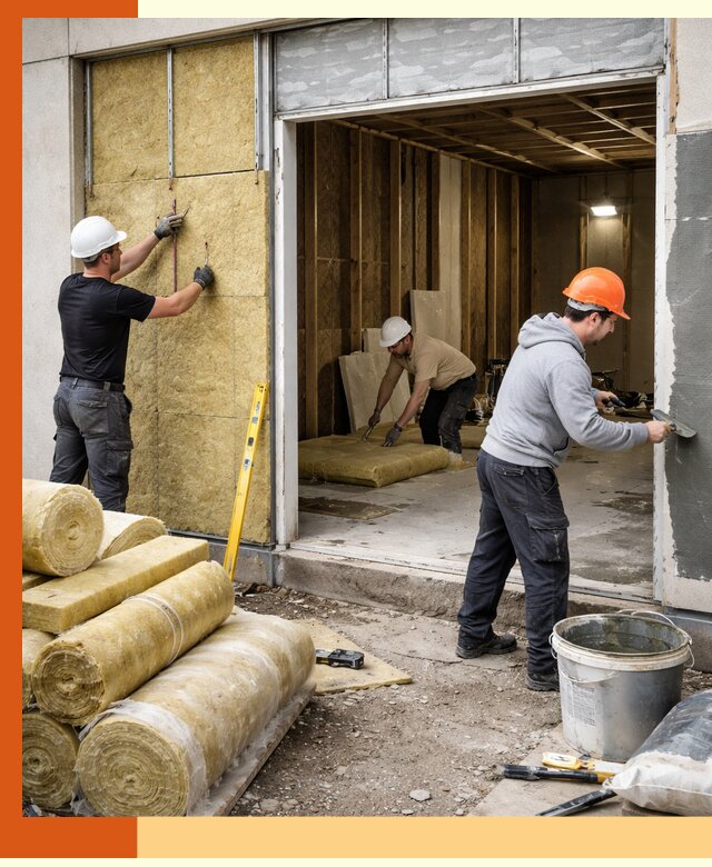 Утепление торгового павильона в Кондопоге — качественно и энергоэффективно