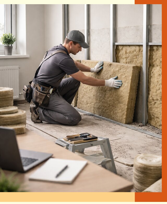 Утепление офиса в Кондопоге от 4568 руб/м2 — комплексное утепление офиса под ключ | ТепломастерКнп