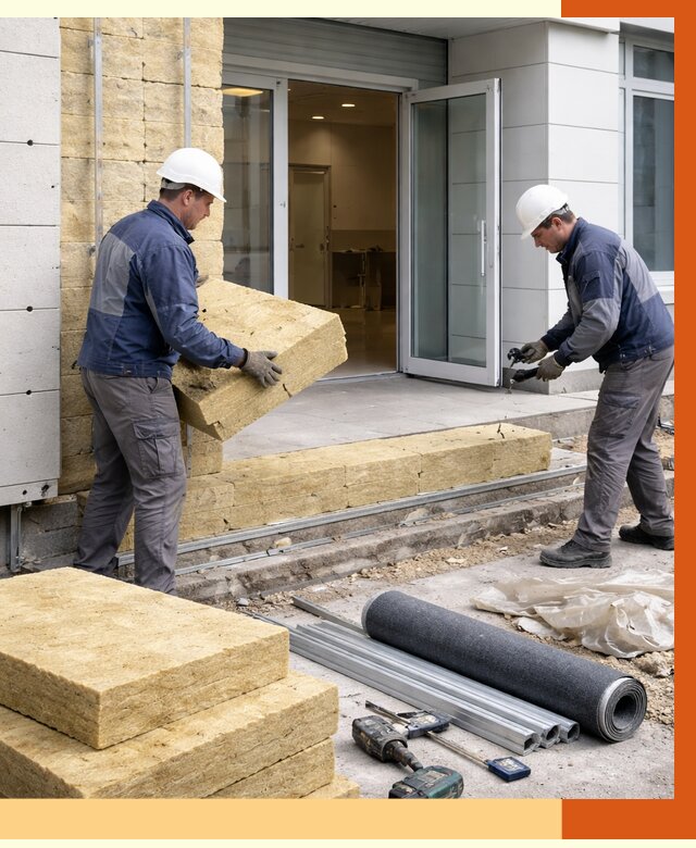 Утепление медицинского центра в Кондопоге под ключ от 12690 руб./м² | ТепломастерКнп