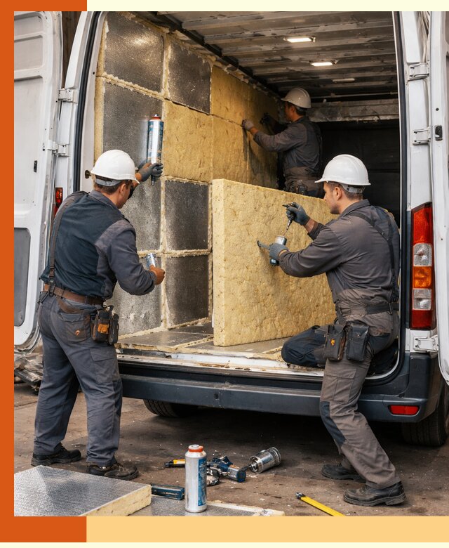 Утепление фургона-рефрижератора в Кондопоге для сохранения температуры