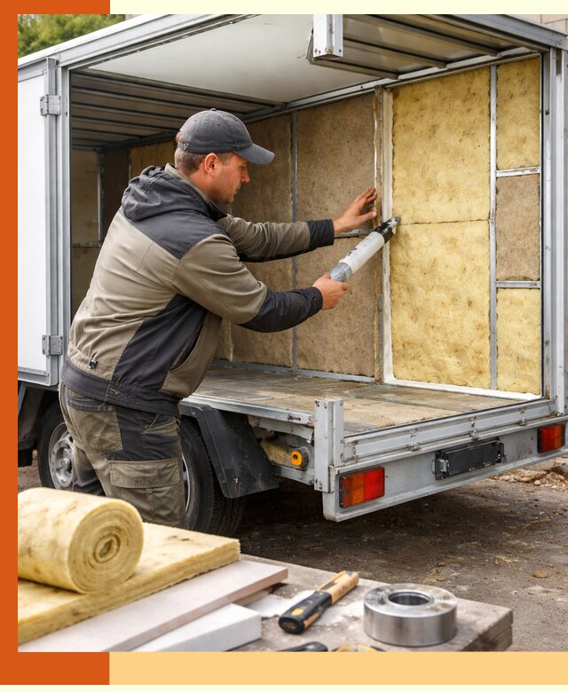 Профессиональное утепление прицепа в Кондопоге для любых условий