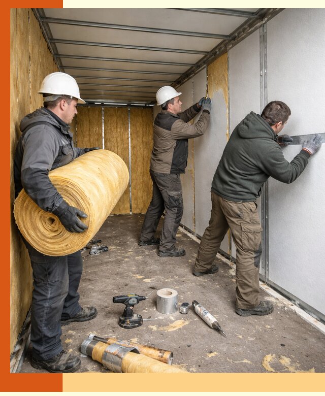 Утепление рефрижераторного контейнера в Кондопоге профессионально и надежно