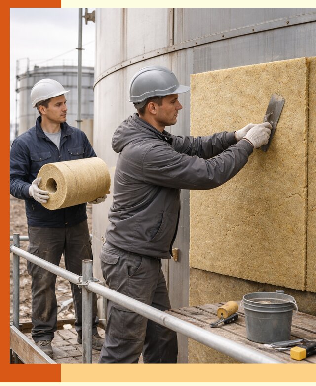 Профессиональное утепление резервуара и теплоизоляция в Кондопоге