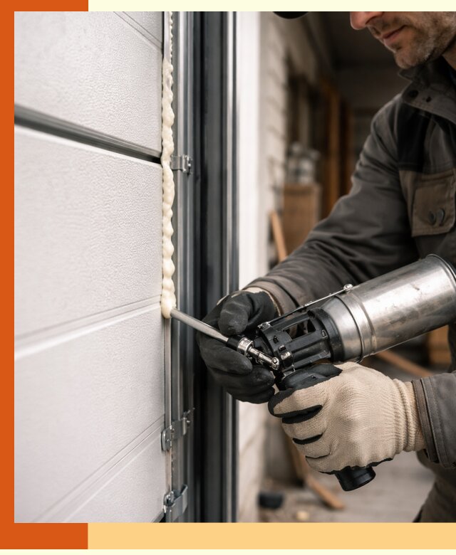 Заполнение пустот ворот в Кондопоге профессионально и герметично