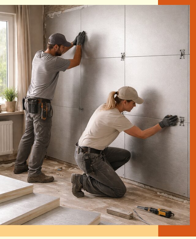 Утепление PIR панелями в Кондопоге от 4264 руб. под ключ | ТепломастерКнп