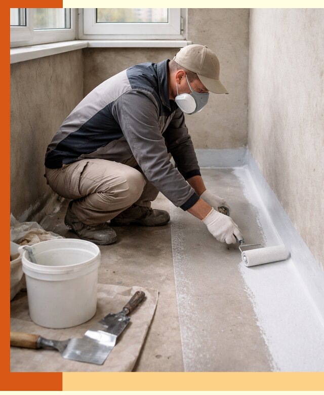 Утепление балкона жидкой теплоизоляцией в Кондопоге