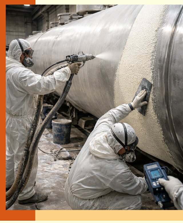 Утепление автоцистерн жидкой теплоизоляцией в Кондопоге