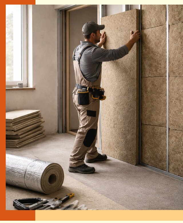 Шумоизоляция дома в Кондопоге — комплексная защита от шума