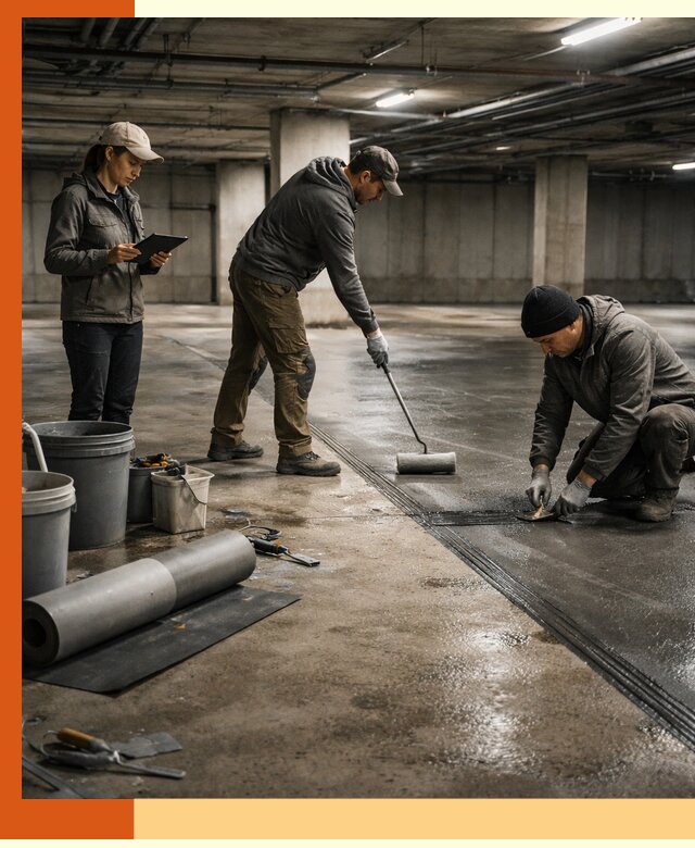 Гидроизоляция паркинга в Кондопоге: качественная защита зданий