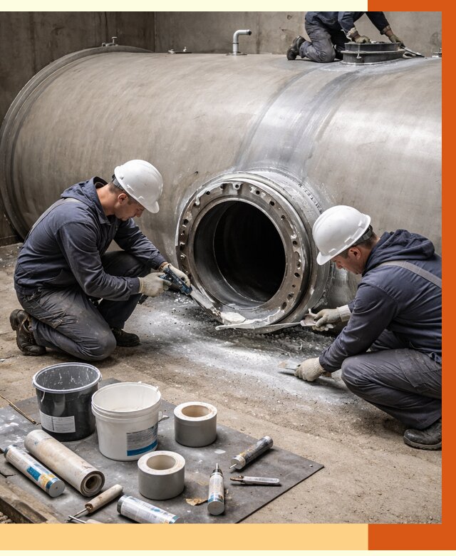 Гидроизоляция резервуара с топливом в Кондопоге от 76140 руб. под ключ | ТепломастерКнп
