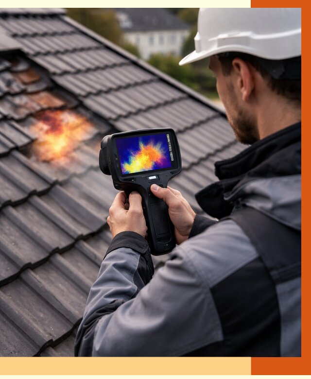 Тепловизионное обследование кровли в Кондопоге от 4568 руб. — ТепломастерКнп под ключ