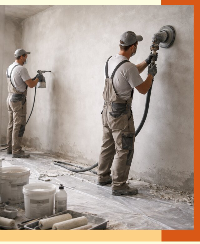 Подготовка поверхности под напыление в Кондопоге от 1218 руб. — ТепломастерКнп