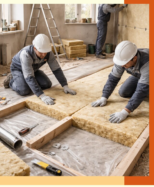 Восстановление теплоизоляции в Кондопоге от 8629 руб. — ремонт утепления под ключ | ТепломастерКнп