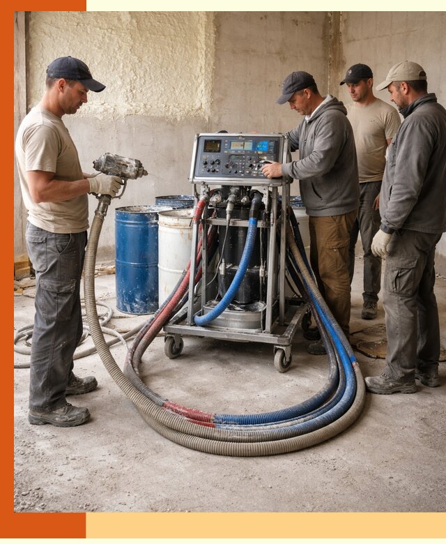 Аренда установки для напыления ППУ в Кондопоге на выгодных условиях